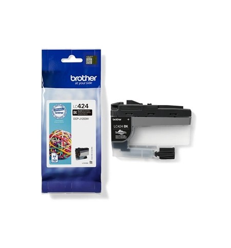 Tinteiro Brother LC424BK Preto 750 Pág.