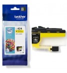 Tinteiro Brother LC424Y Amarelo 750 Pág.