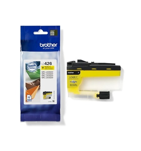 Tinteiro Brother LC426Y Amarelo 1500 Pág.