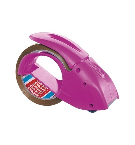 Desenrolador Punho Fita 50mm + 1 Rolo 50mmx66m Rosa