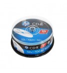 CD-R 700MB 52x HP Spindle 25un
