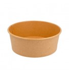 Saladeiras 750ml Cartão Redondo Ø150mm Cor Kraft 50un