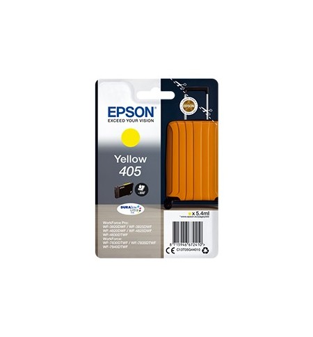 Tinteiro Epson 405 Amarelo C13T05G44010 5.4ml 300 Pág.