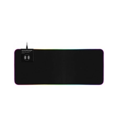 Tapete para Rato e Teclado Gaming com Carregador Wireless