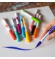Marcador Feltro Aguarelável Giotto Turbo Soft Brush 10 Cores
