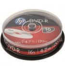 DVD+R 4.7GB 16x HP Cake Box 10un