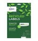 Etiquetas Recicladas 99,1x57mm Avery 15 Folhas 150un