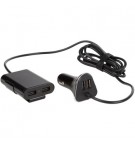 Carregador Isqueiro Auto USB-A 4 Portas