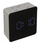 Relógio Despertador + Temperatura Digital Visor Espelho