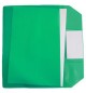 Bolsa Envelope A5 PVC Visor Transparente Verde 10un