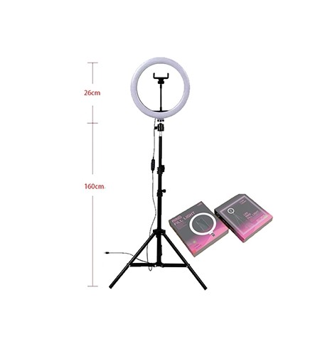 Ring Light 10 Pol 6500K Suporte + Tripé