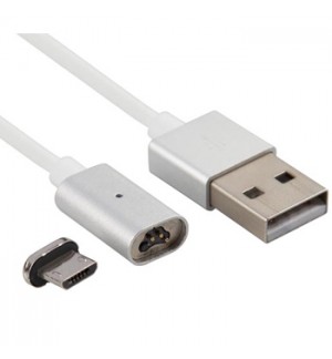 Cabo USB-A 2.0 Macho para micro-USB Magnético 1m