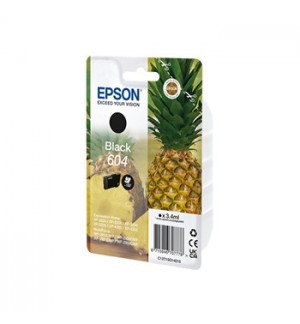 Tinteiro Epson 604 Preto C13T10G14010 3,4ml 150 Pág.