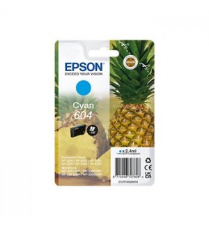 Tinteiro Epson 604 Azul C13T10G24010 2,4ml 130 Pág.