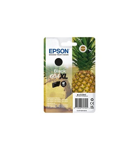 Tinteiro Epson 604XL Preto C13T10H14010 8,9ml 500 Pág.