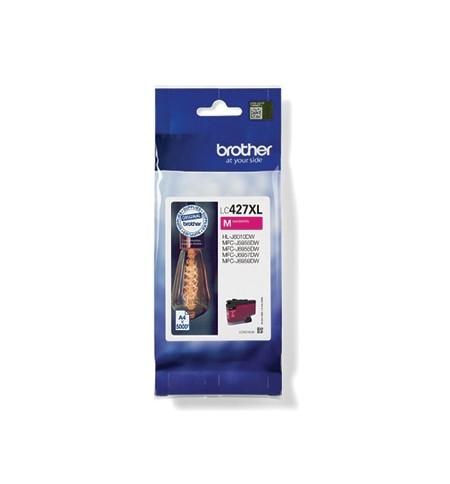 Tinteiro Brother LC427XLM Magenta 5000 Pág.