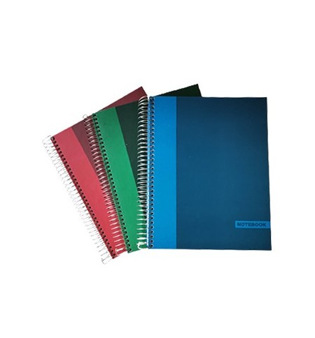 Caderno Espiral A5 Quadriculado NoteBook Sortido 150Fls 1un