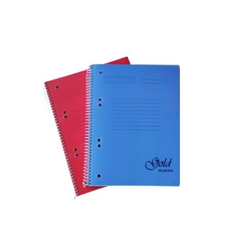 Caderno Espiral Platanus A5 Quadriculado 100Fls 70gr