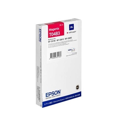 Tinteiro Epson T04B3 Magenta C13T04B340 XL 4600 Pág.