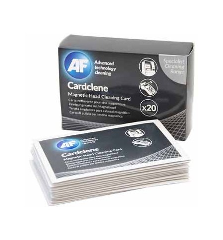 Cartões Magnéticos de Limpeza ATM+POS+CHIP 20un