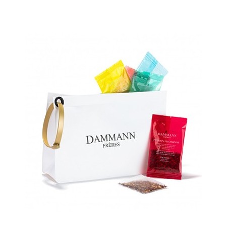 Bolsa Coffret + Chás Gelados 8 Sabores 16 Saquetas