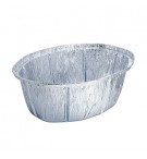 Embalagem Alimentar Alumínio 2400ml Oval c/Tampa 100un