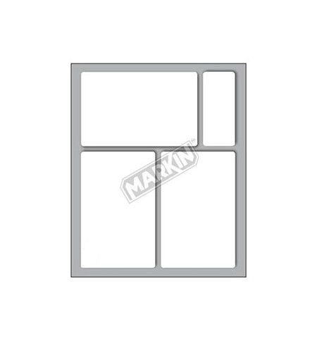 Etiquetas 083x053mm 10Fls Cod 49 Markin 30un