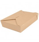 Caixa Cartolina Kraft 19,6x14x4,5cm 1470ml THEPACK 50un