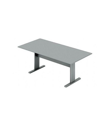 Secretária Individual c/Painel 1200x800x740 Cinza