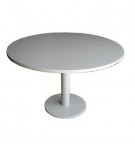 Mesa Reuniões Redonda 1000x740 Cinza