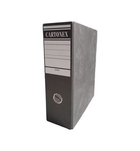 Pasta Arq. A5 (Alto) L/80mm 250x220 Marmoreado Preto