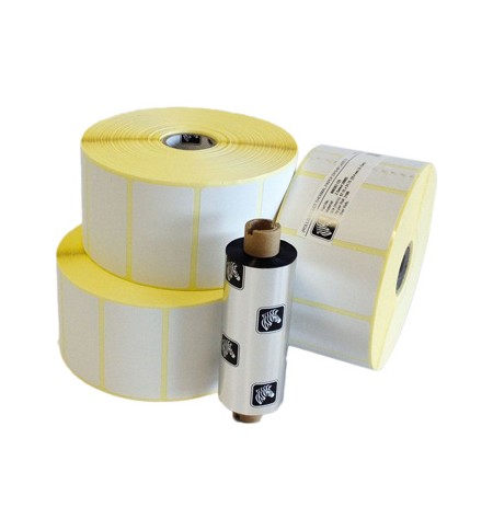 Etiquetas 057x32 D25mm 2000T Papel MatePremium ZEBRA 12 Rol