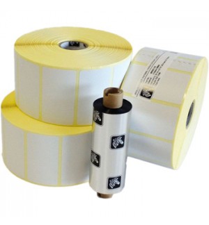 Etiquetas 057x76 D25mm 2000T Papel MatePremium ZEBRA 12 Rol