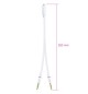 Adaptador Jack 3.5mm Fêmea / 2x Macho 20cm