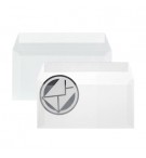 Envelopes 110x220mm DL s/Janela Vegetal Transparente 25un