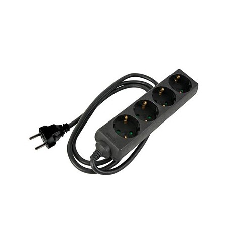 Bloco 4 Tomadas Cabo 1,5mts Manga Retrátil