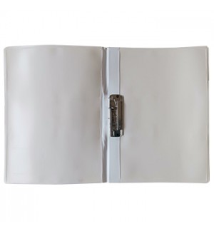 Dossier Plastico 2000 c/Mola 134PL Branco Opaco
