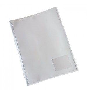 Dossier Plastico 2000 c/Mola 134PL Branco Opaco