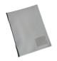 Dossier Plastico 2000 c/Mola 134PL Cinza Opaco