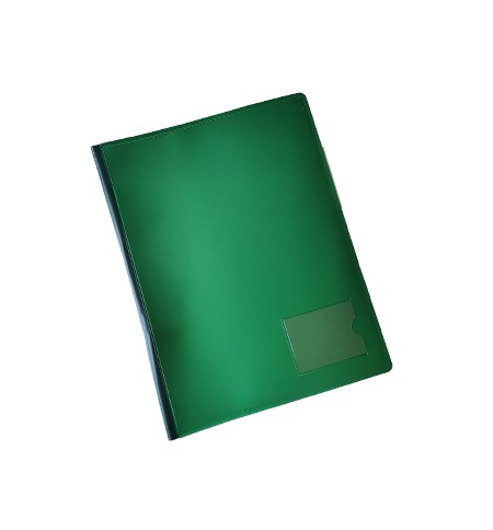 Dossier Plastico 2000 c/Mola 134PL Verde Opaco