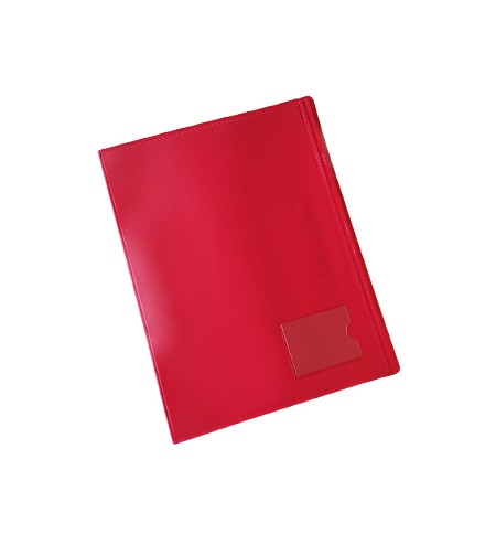 Dossier Plastico 2000 c/Mola 134PL Vermelho Opaco