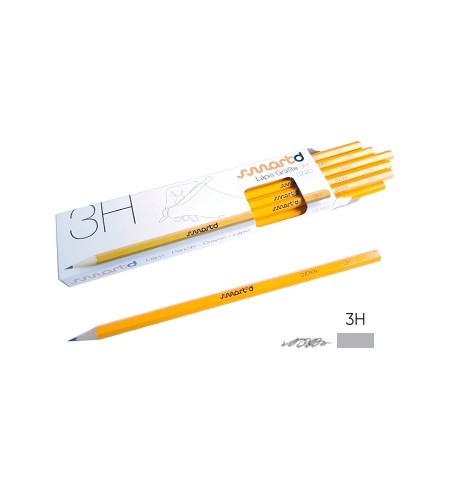 Lápis Grafite 3H SmartD Cx 12un