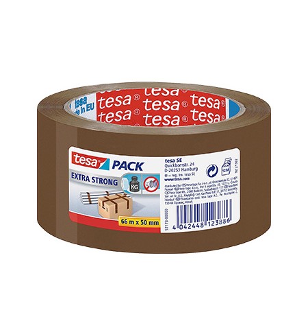 Fita Adesiva 50mmx66m Castanha PP Tesa 4089 1un