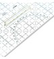 Esquadro Desenho HYP32,5cm Aristo AR16482 com Pega Fixa