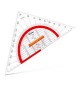 Esquadro Geométrico 25cm Aristo Geocollege AR23008