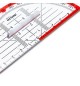 Esquadro Geométrico 16cm Aristo Geocollege AR23003 com Pega