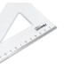 Esquadro Plástico Cristal 60G-20cm Aristo Geocollege AR23620