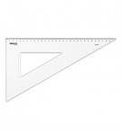 Esquadro Plástico Cristal 60G-30cm Aristo Geocollege AR23630