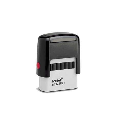 Carimbo 09x26mm Autotintavel Trodat Mod 4910 Corpo Cinza