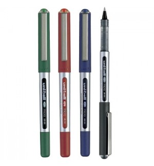 Marcador Roller Uniball UB150 0,5mm 4 Cores 4un